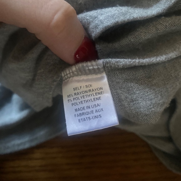 Haute Hippie Grey Hoodie - Picture 3 of 4